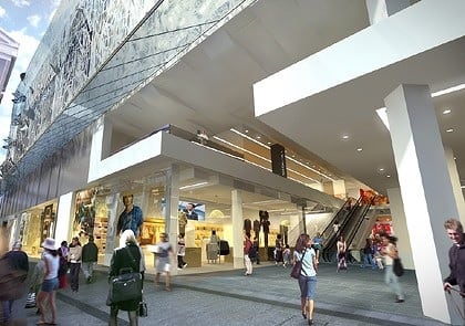 Wintergarden Shopping Centre Redevelopment – 185 Queen Street, Brisbane