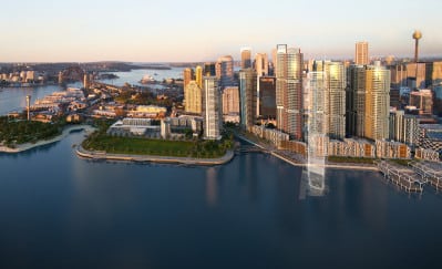 barangaroo sydney - artist impression - june 2012